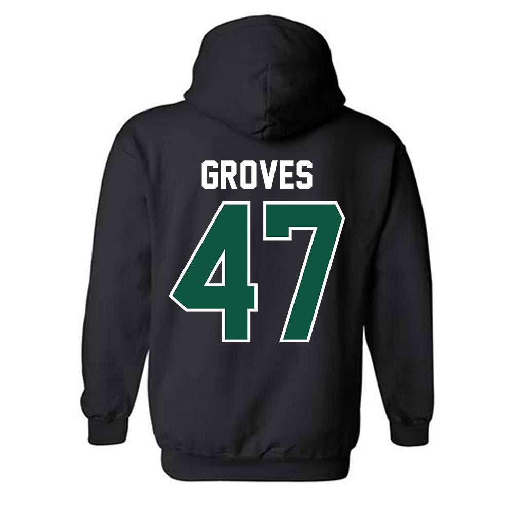 Cleveland State - NCAA Men's Lacrosse : Mattix Groves - Classic Shersey Hooded Sweatshirt-1