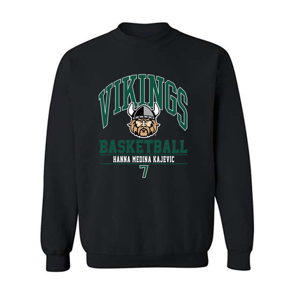 Cleveland State - NCAA Women's Basketball : Hanna Medina Kajevic - Classic Fashion Shersey Crewneck Sweatshirt-0