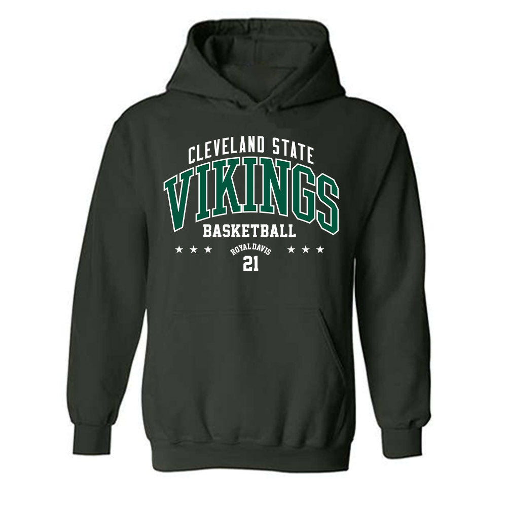 Cleveland State - NCAA Women's Basketball : Madison Royal-Davis - Classic Fashion Shersey Hooded Sweatshirt-0