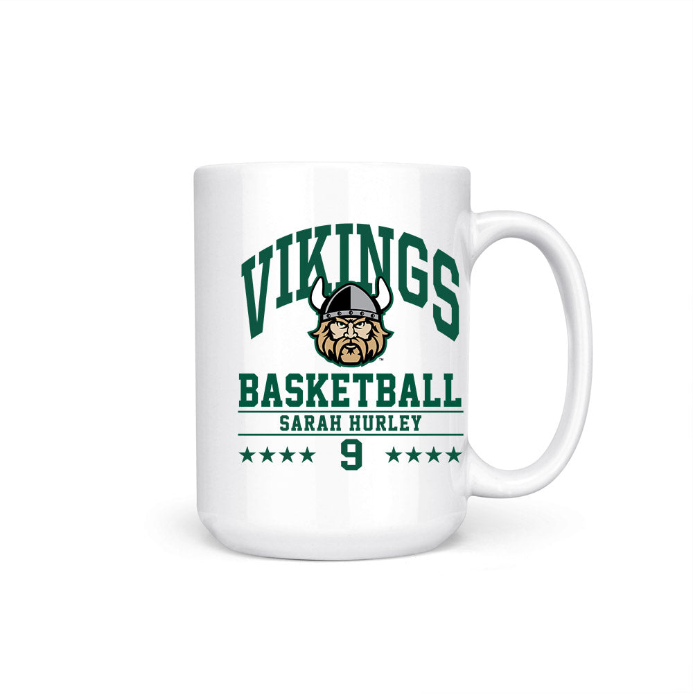 Cleveland State - NCAA Women's Basketball : Sarah Hurley - Coffee Mug-0