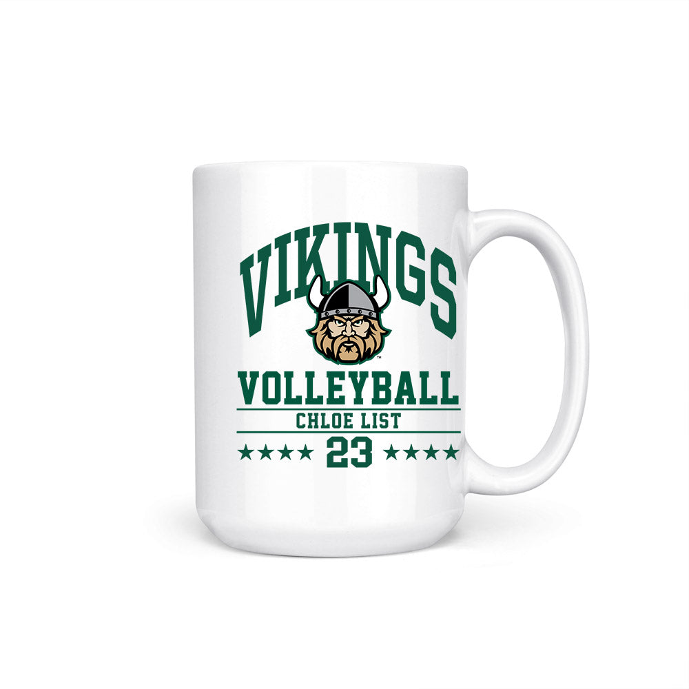 Cleveland State - NCAA Women's Volleyball : Chloe List - Coffee Mug-0