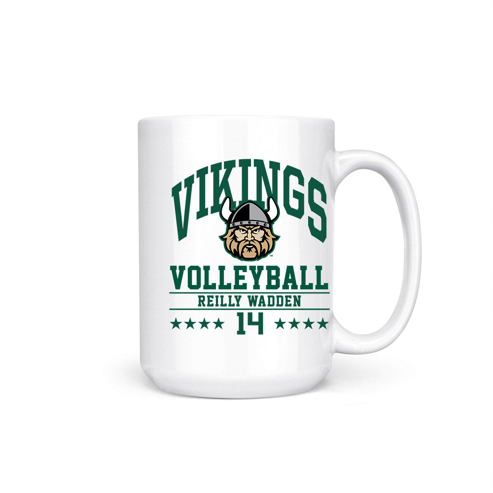 Cleveland State - NCAA Women's Volleyball : Reilly Wadden - Coffee Mug-0