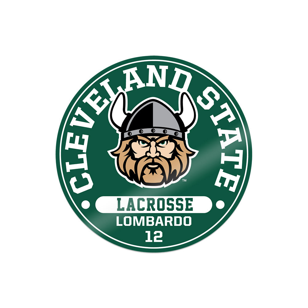 Cleveland State - NCAA Men's Lacrosse : Enrico Lombardo - Sticker-0