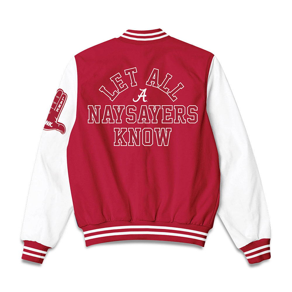 LANK™ LET ALL NAYSAYERS KNOW™ - NCAA Football : Terrion Arnold - Draft Day Jacket
