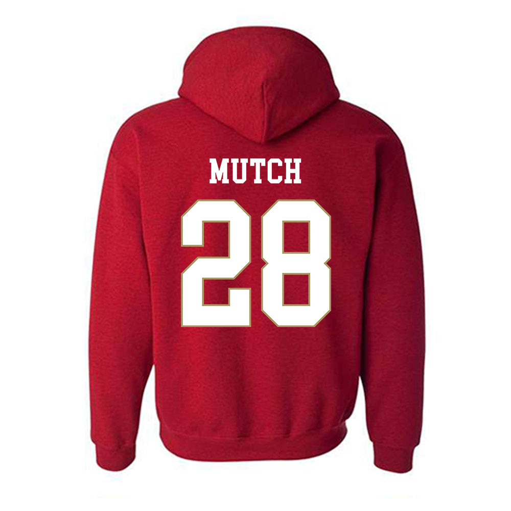 DU - NCAA Women's Lacrosse : Karleigh Mutch - Classic Shersey Hooded Sweatshirt-1