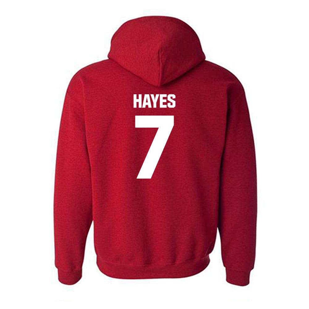 DU - NCAA Men's Lacrosse : William Hayes - Sports Shersey Hooded Sweatshirt-1