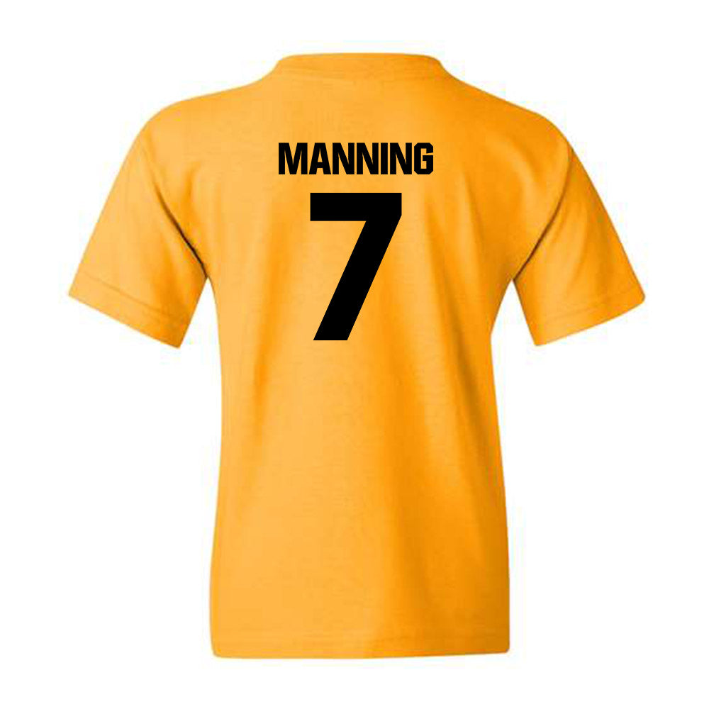 DU - NCAA Men's Lacrosse : Noah Manning - Sports Shersey Youth T-Shirt