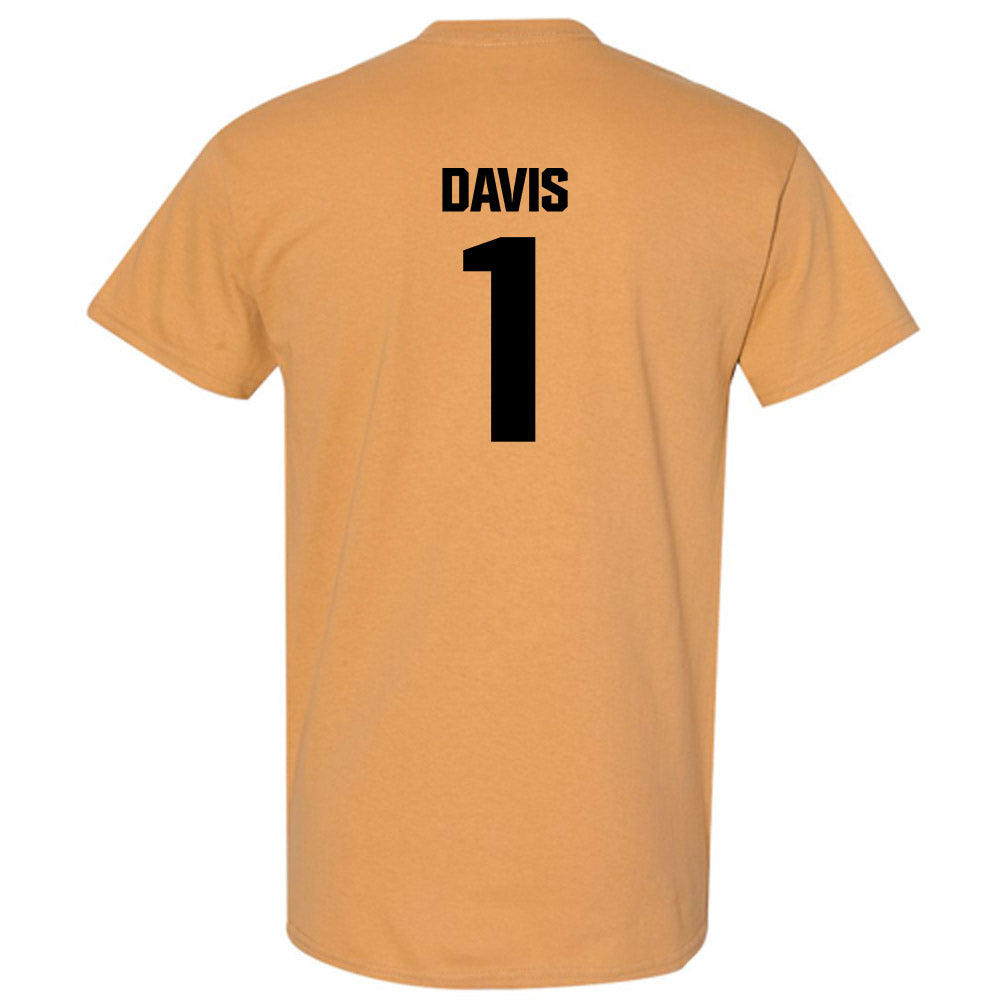 DU - NCAA Men's Lacrosse : Brody Davis - Sports Shersey T-Shirt-1