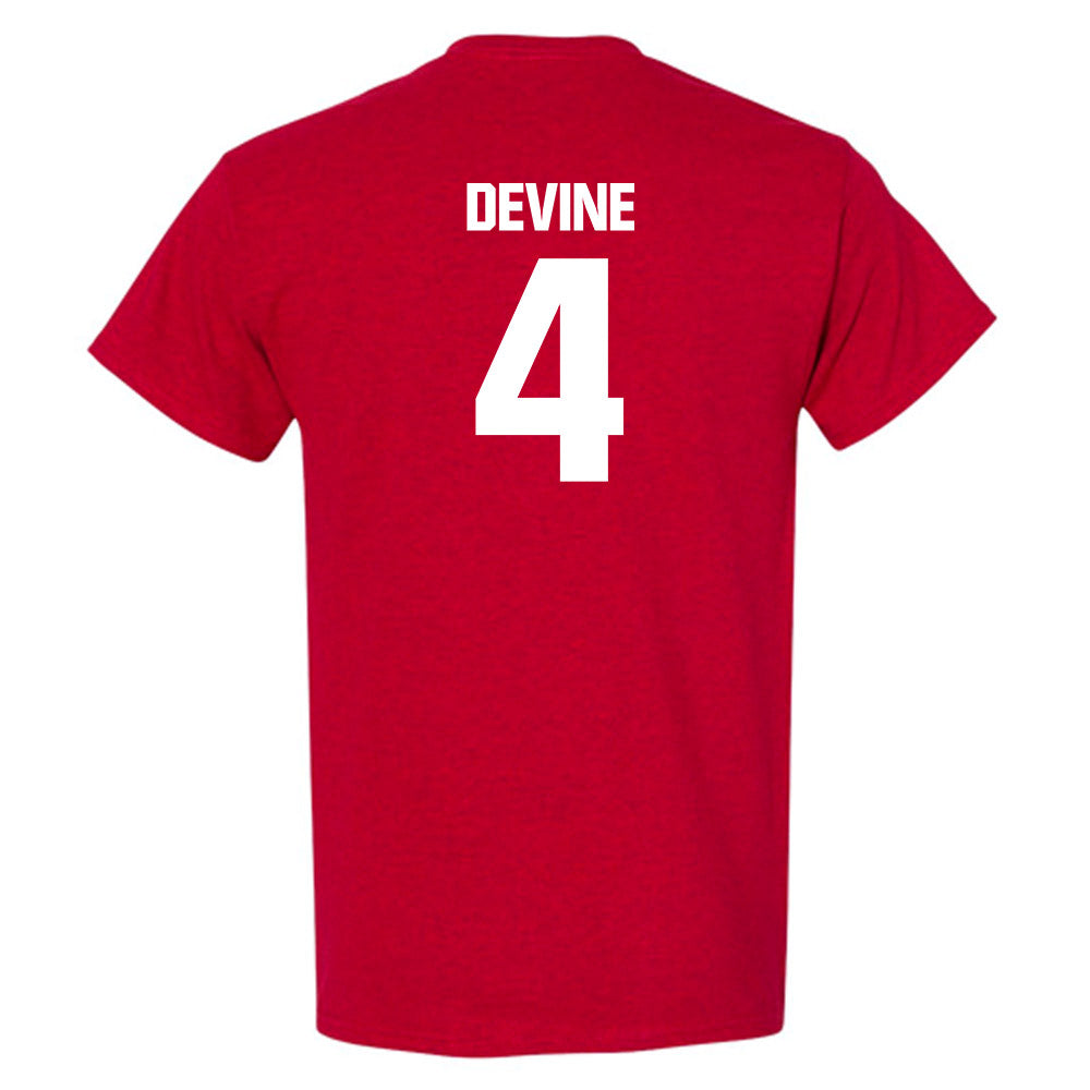 DU - NCAA Men's Ice Hockey : Jack Devine - T-Shirt