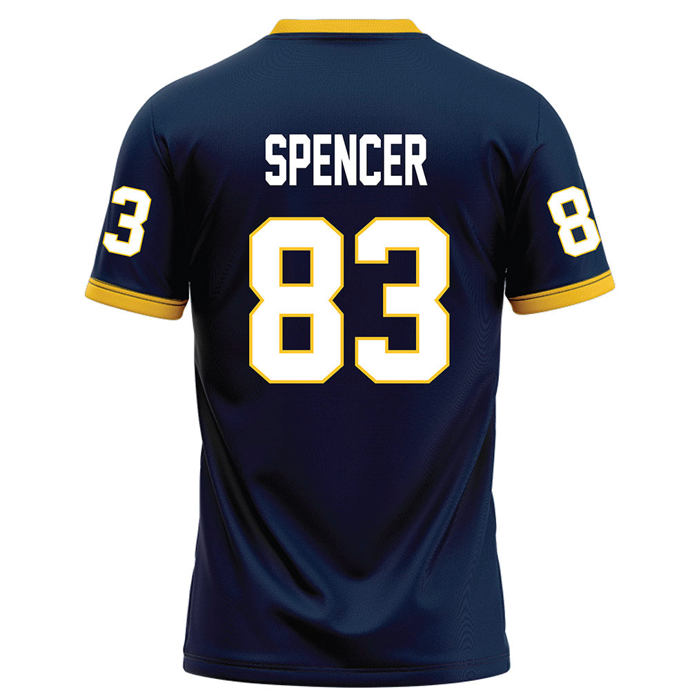 Murray State - NCAA Football : Harrison Spencer - Navy Football Jersey-1
