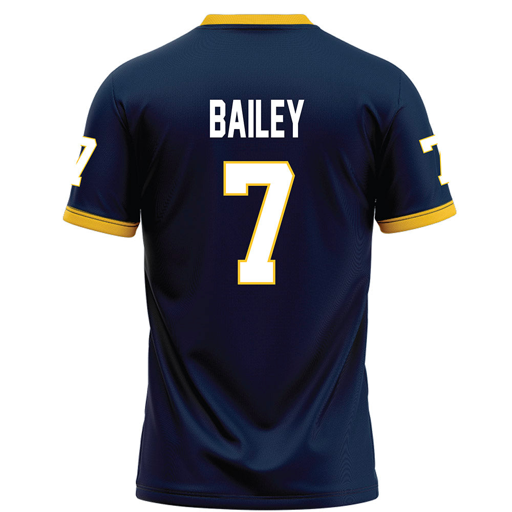 Murray State - NCAA Football : Kaleb Bailey - Navy Football Jersey-1