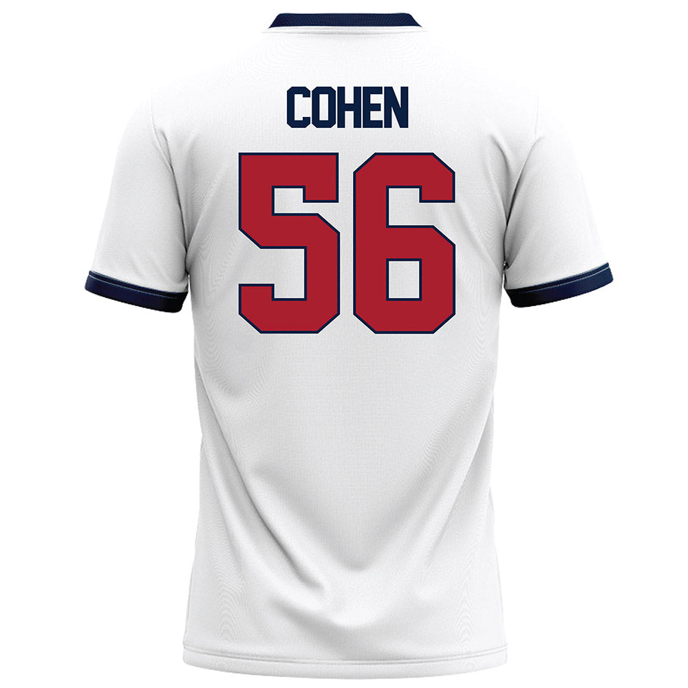 Liberty - NCAA Football : Samuel Cohen - White Football Jersey-1