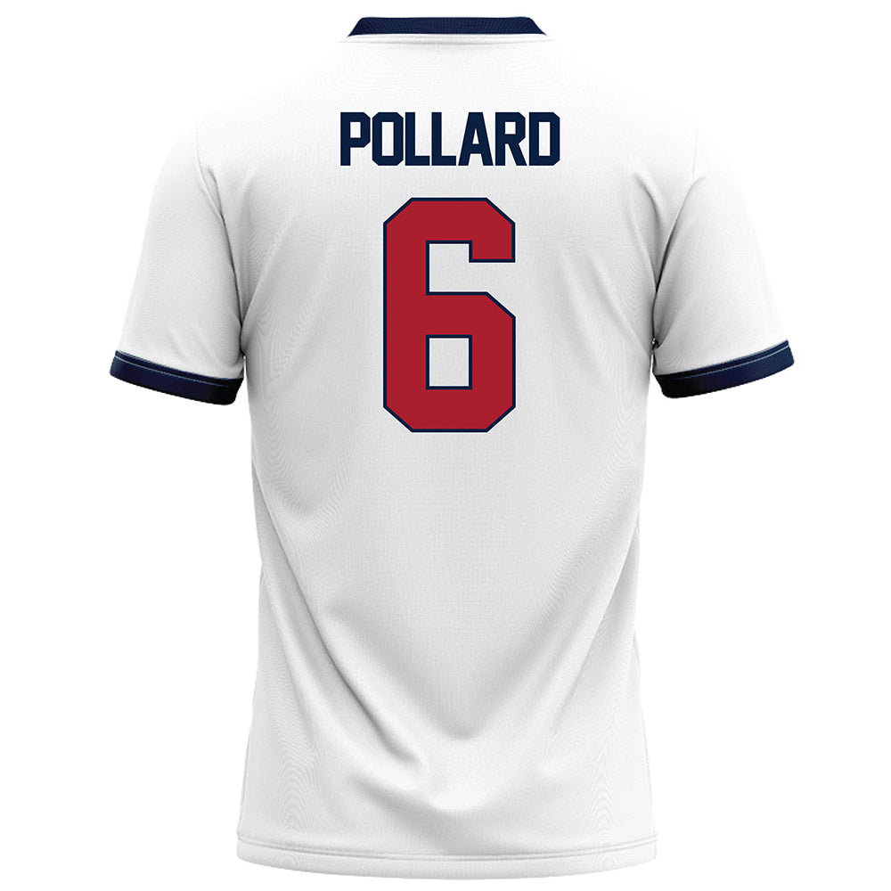 Liberty - NCAA Football : Micah Pollard - White Football Jersey-1