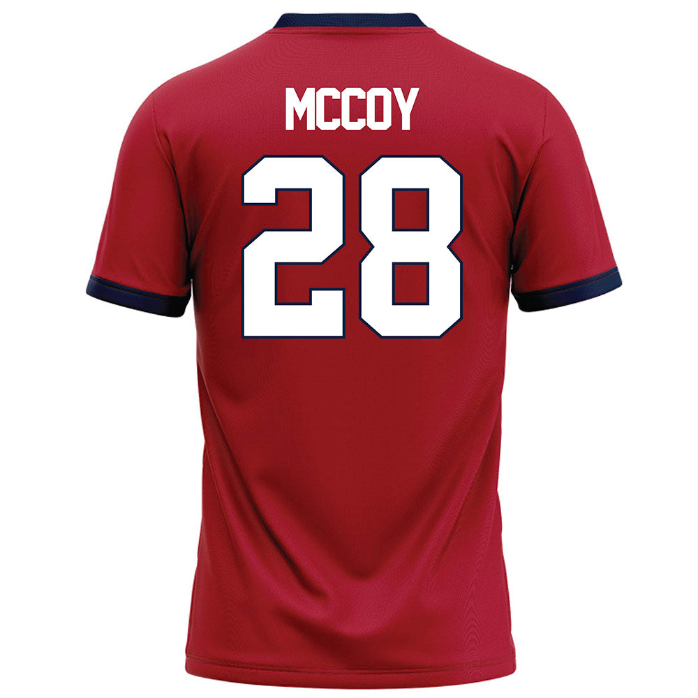 Liberty - NCAA Football : Colton McCoy - Red Football Jersey-1