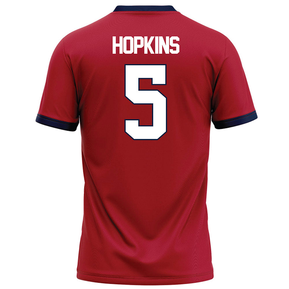 Liberty - NCAA Football : Elijah Hopkins - Red Football Jersey