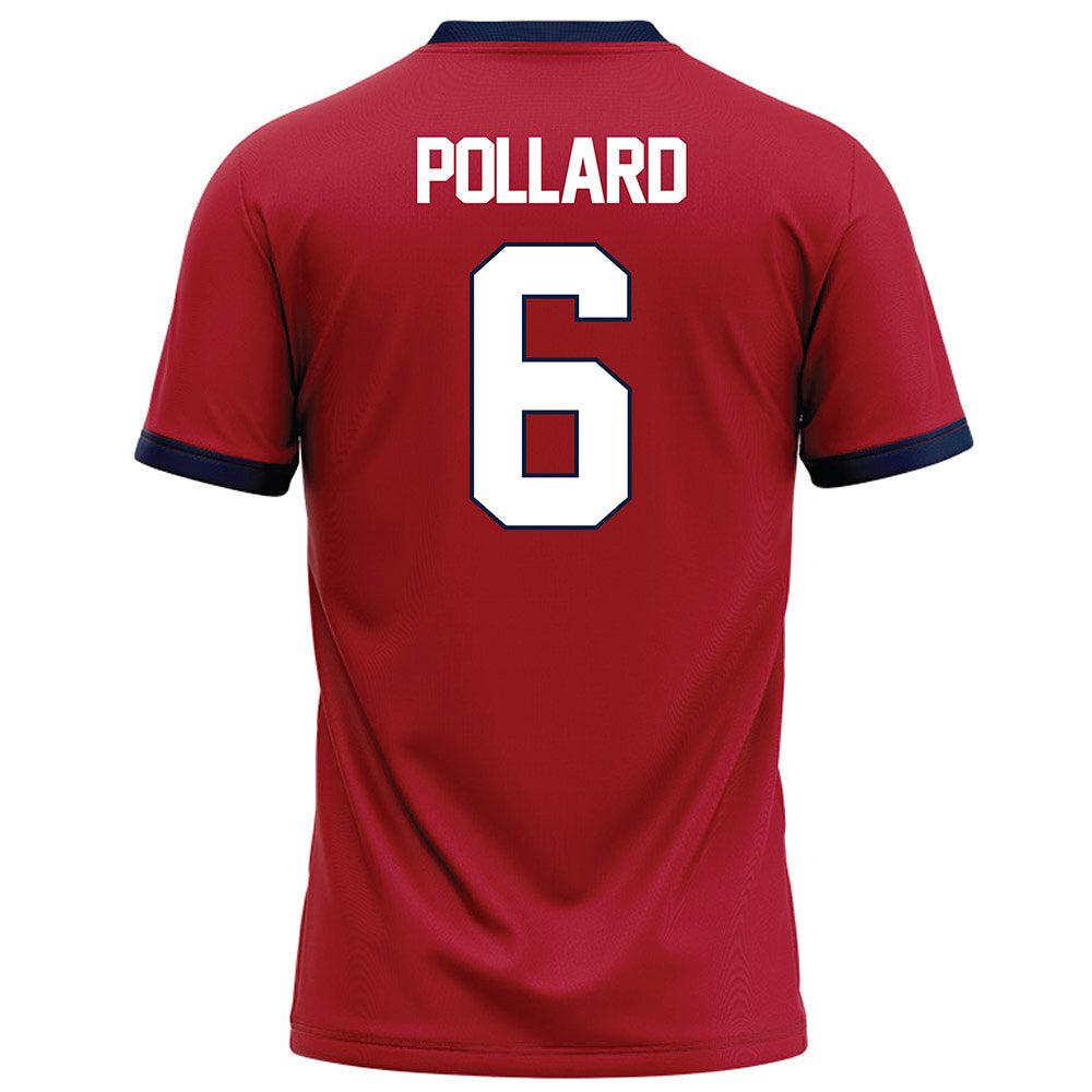 Liberty - NCAA Football : Micah Pollard - Red Football Jersey-1