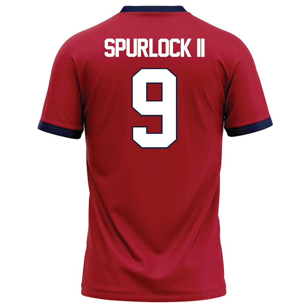 Liberty - NCAA Football : Timothy Spurlock II - Red Football Jersey-1