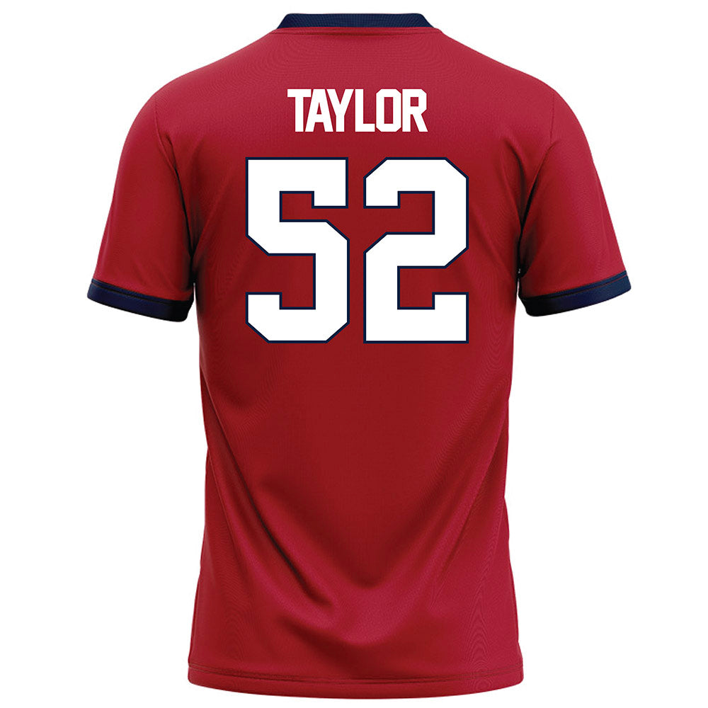 Liberty - NCAA Football : Jacob Taylor - Red Football Jersey-1