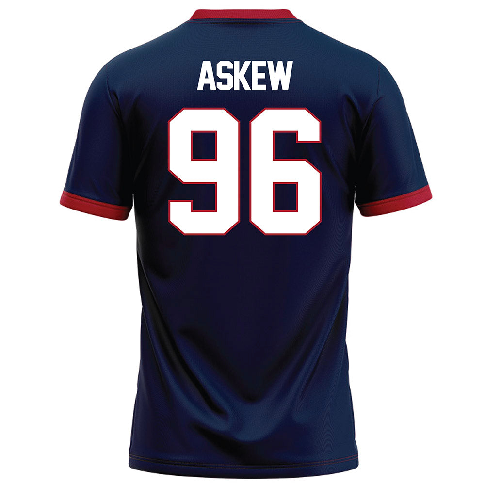 Liberty - NCAA Football : Gavin Askew - Navy Football Jersey-1