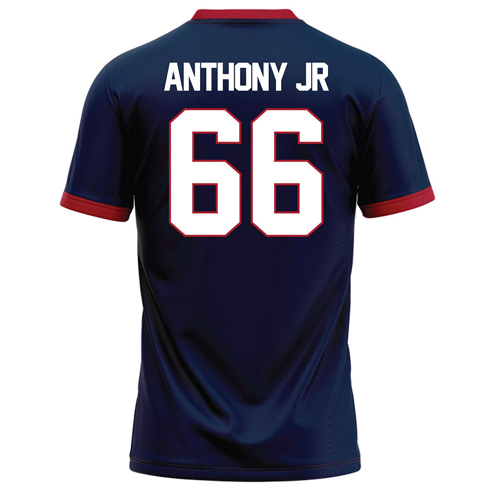 Liberty - NCAA Football : Erwil Anthony Jr - Navy Football Jersey-1