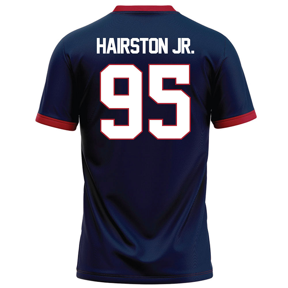 Liberty - NCAA Football : Jeffrey Hairston Jr. - Navy Football Jersey-1