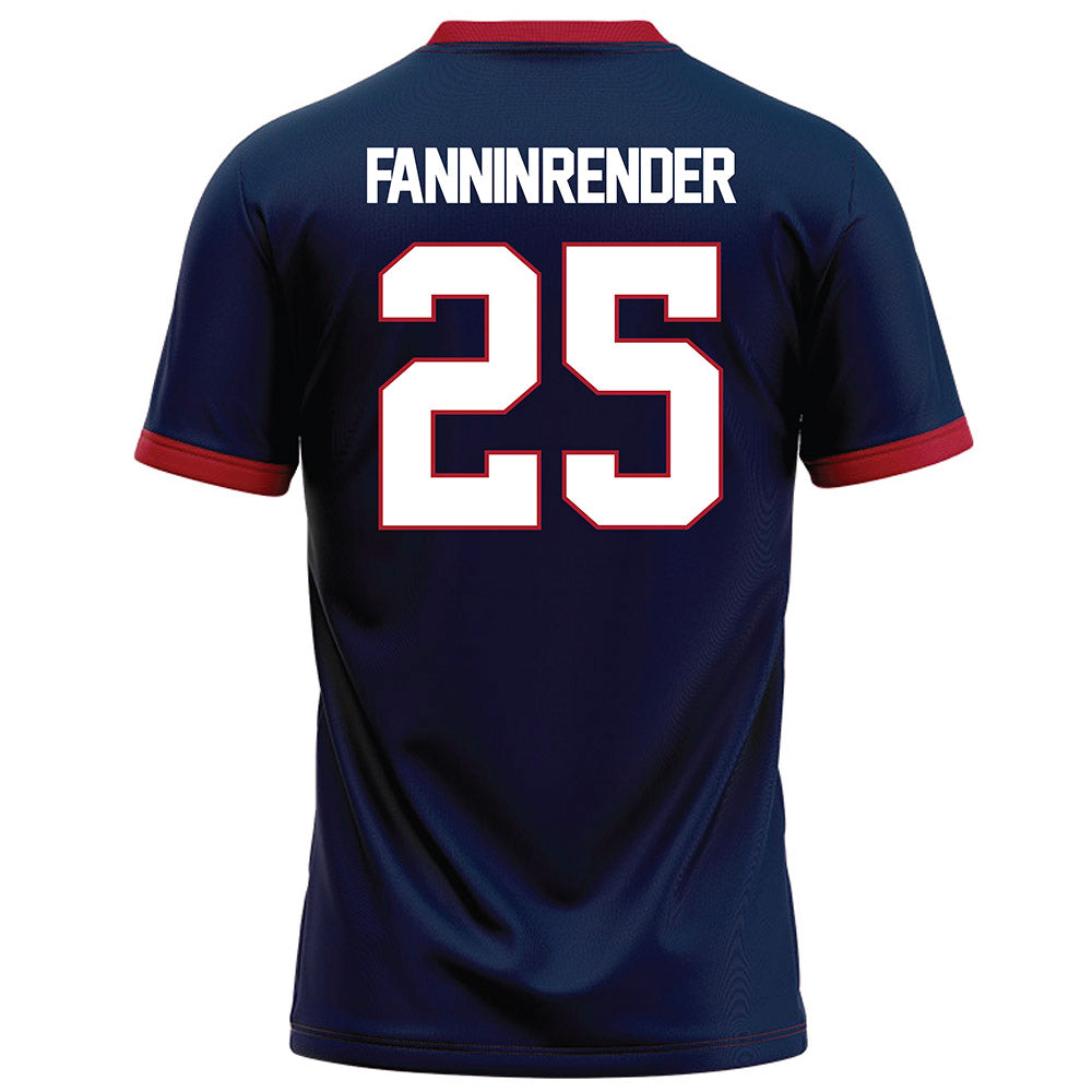 Liberty - NCAA Football : Malachi Fannin-Render - Navy Football Jersey-1