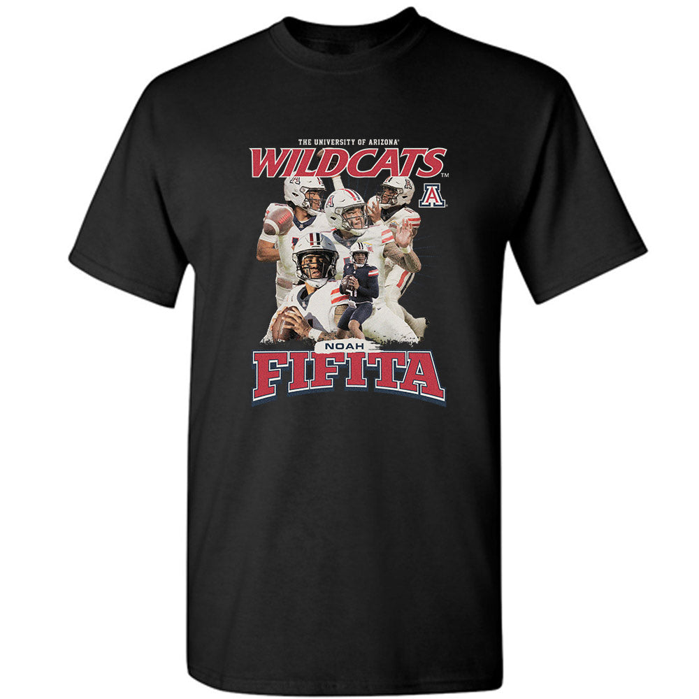 Arizona - NCAA Football : Noah Fifita - T-Shirt Individual Caricature