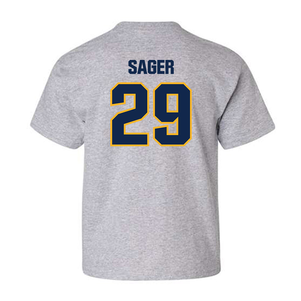 UW Eau Claire - NCAA Football : DeShaun Sager - Classic Shersey Youth T-Shirt-1