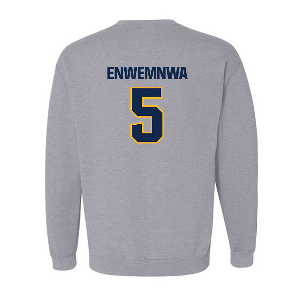 UW Eau Claire - NCAA Men's Soccer : Oge Enwemnwa - Classic Shersey Crewneck Sweatshirt-1
