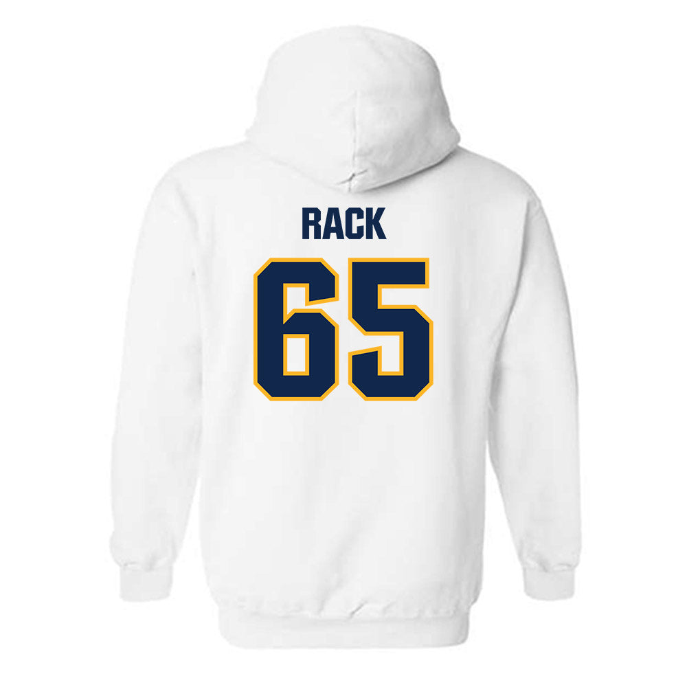 UW Eau Claire - NCAA Football : Alex Rack - Classic Shersey Hooded Sweatshirt-1
