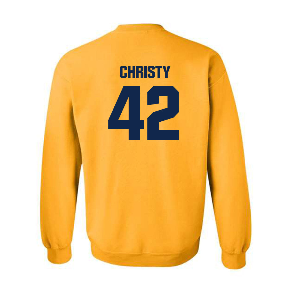 UW Eau Claire - NCAA Football : Carter Christy - Classic Shersey Crewneck Sweatshirt-1