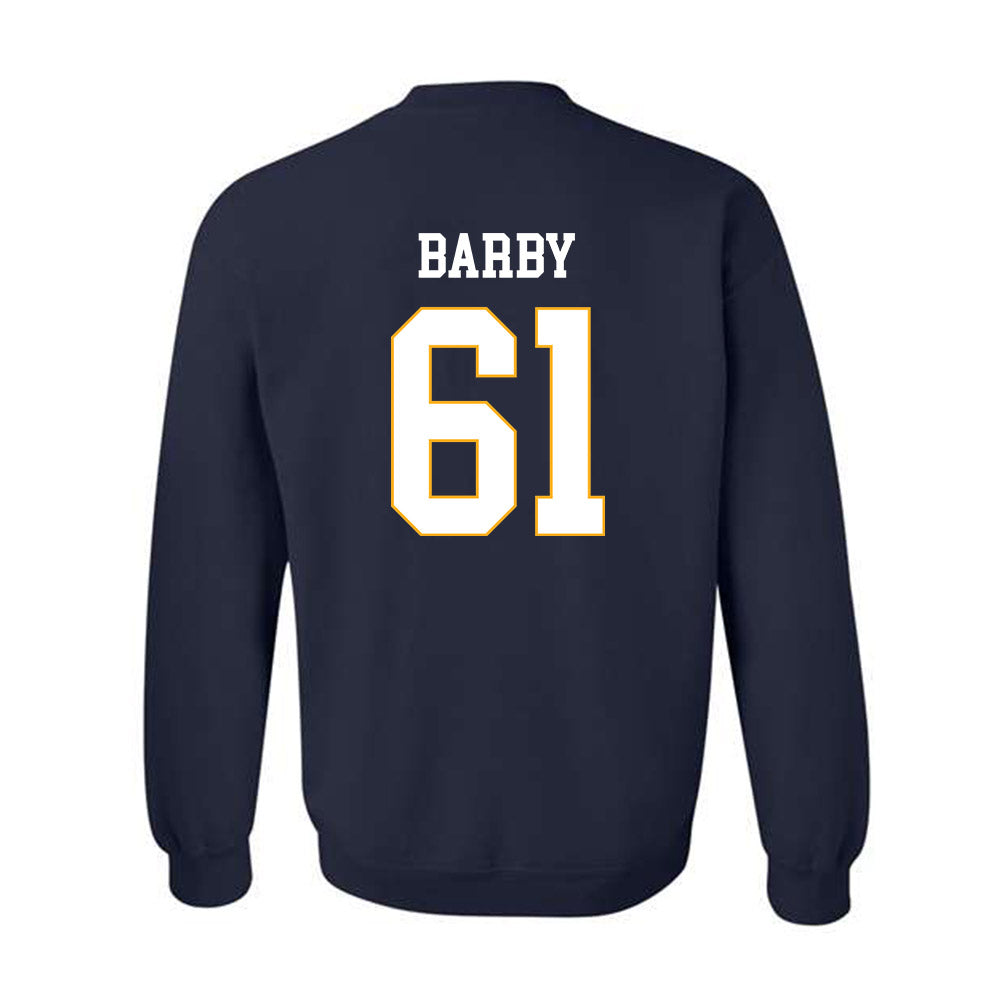UW Eau Claire - NCAA Football : Lucas Barby - Classic Fashion Shersey Crewneck Sweatshirt-1