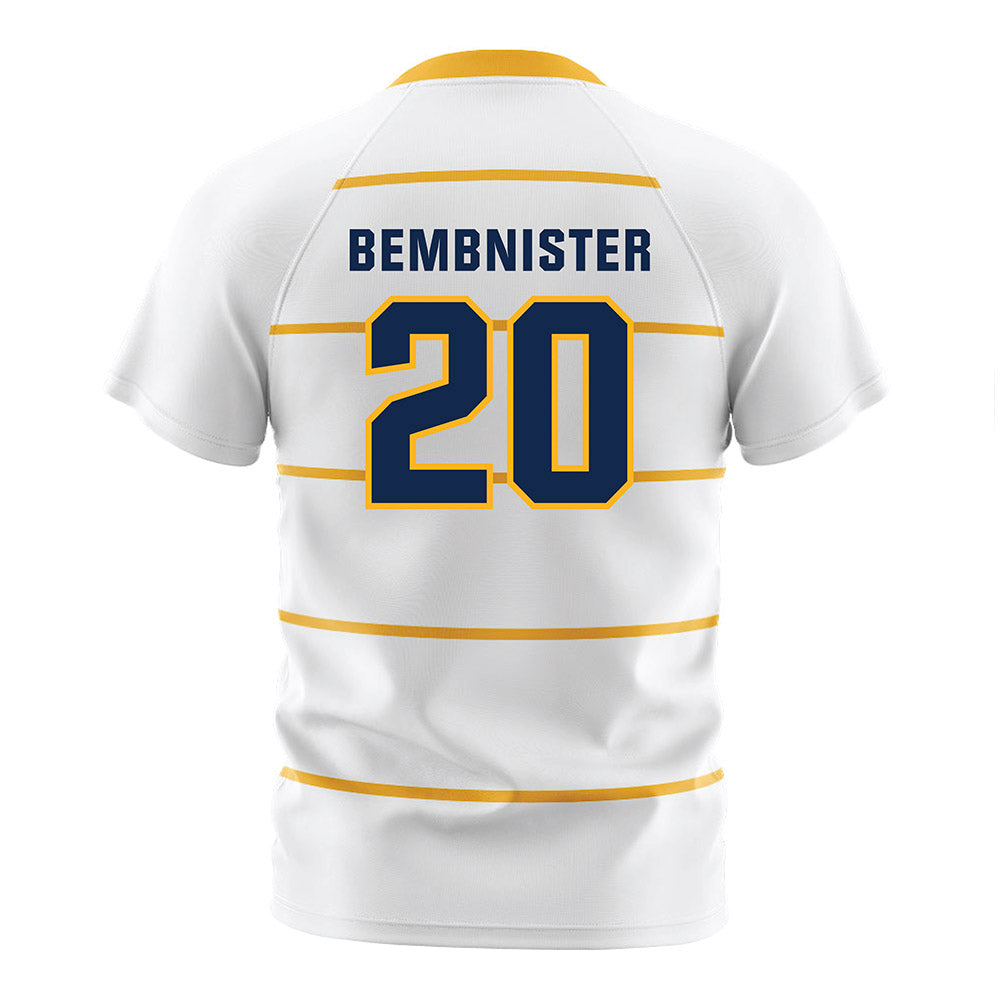 UW Eau Claire - NCAA Women's Soccer : Taylor Bembnister - White Soccer Jersey-1