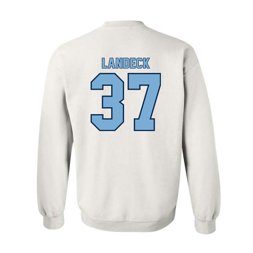 The Citadel - NCAA Baseball : Nathan Landeck - Classic Shersey Crewneck Sweatshirt-1