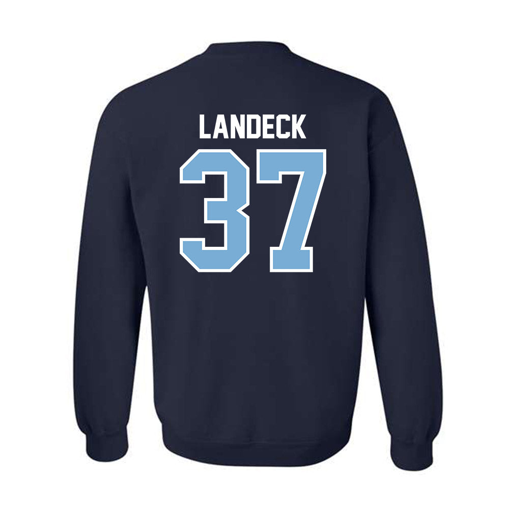 The Citadel - NCAA Baseball : Nathan Landeck - Classic Shersey Crewneck Sweatshirt-1