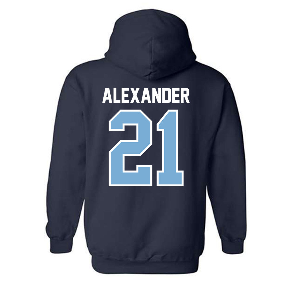 The Citadel - NCAA Men's Basketball : Cole Alexander - Classic Shersey Hooded Sweatshirt-1