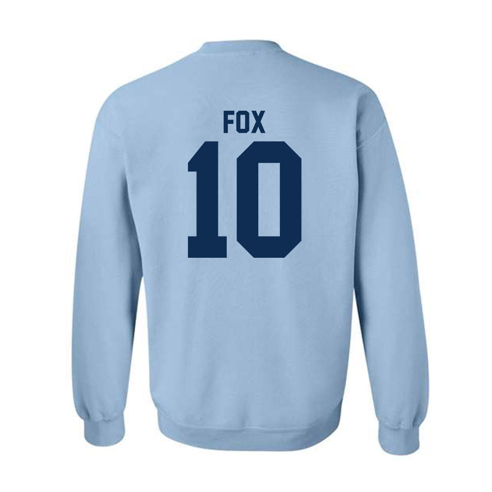The Citadel - NCAA Men's Basketball : Brody Fox - Classic Shersey Crewneck Sweatshirt-1