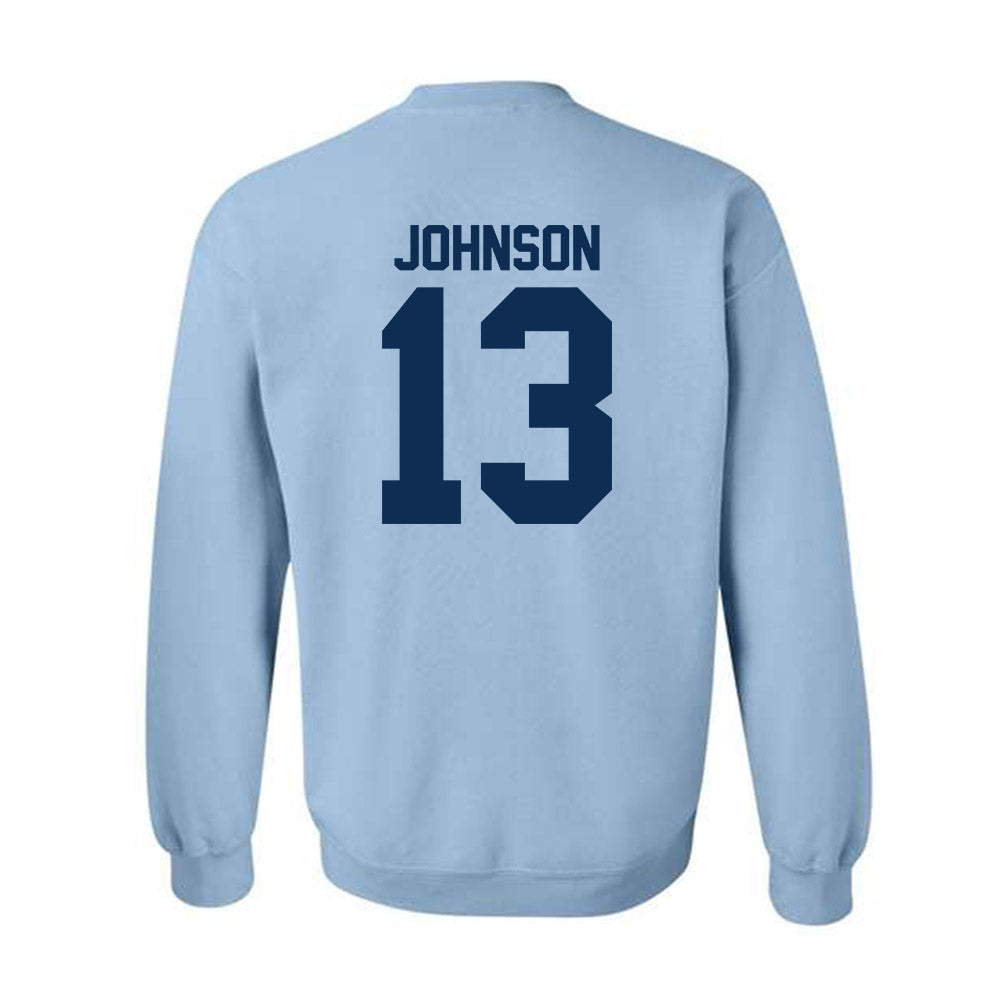 The Citadel - NCAA Women's Soccer : Maya Johnson - Classic Shersey Crewneck Sweatshirt-1