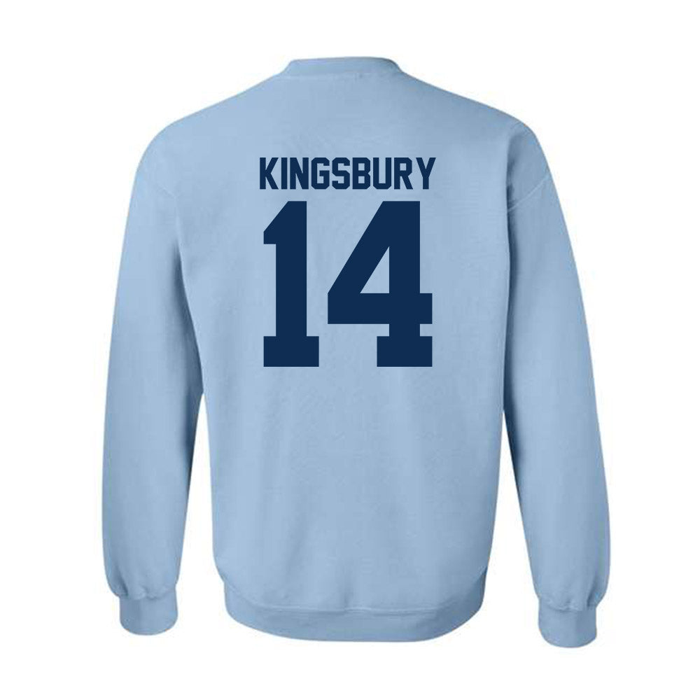 The Citadel - NCAA Men's Basketball : Carter Kingsbury - Classic Shersey Crewneck Sweatshirt-1