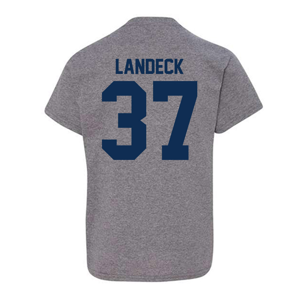 The Citadel - NCAA Baseball : Nathan Landeck - Classic Shersey Youth T-Shirt-1