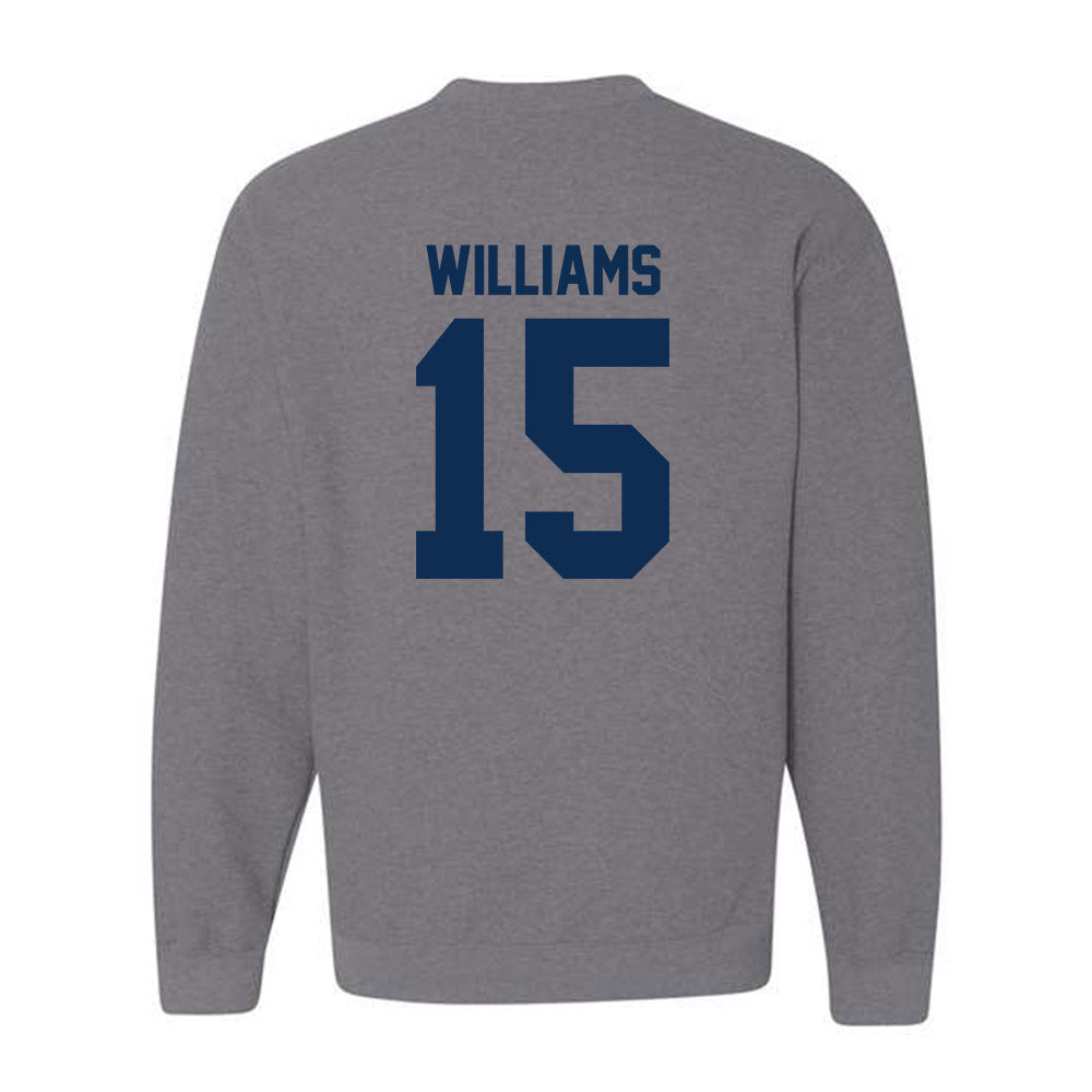 The Citadel - NCAA Men's Basketball : Chase Williams - Classic Shersey Crewneck Sweatshirt-1