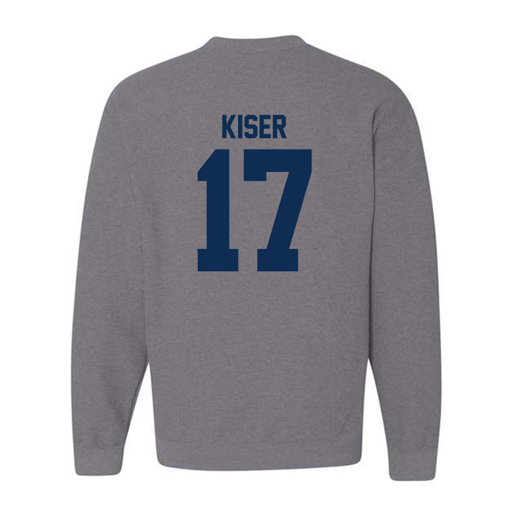 The Citadel - NCAA Baseball : Kaden Kiser - Classic Shersey Crewneck Sweatshirt-1