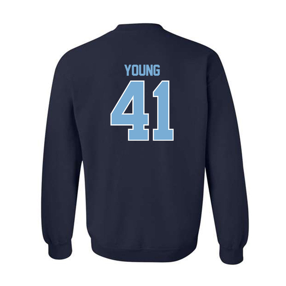The Citadel - NCAA Football : Andy Young - Classic Fashion Shersey Crewneck Sweatshirt-1