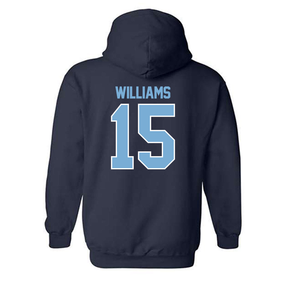 The Citadel - NCAA Men's Basketball : Chase Williams - Classic Fashion Shersey Hooded Sweatshirt-1