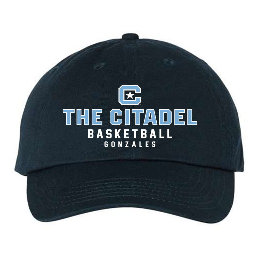 The Citadel - NCAA Men's Basketball : Marcos Gonzales - Dad Hat-0