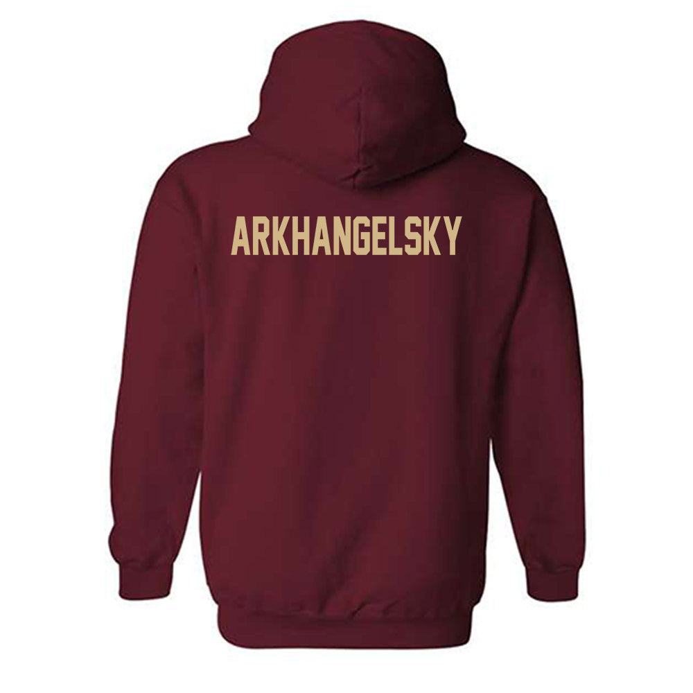 FSU - NCAA Men's Swimming & Diving : Michel Arkhangelsky - Classic Shersey Hooded Sweatshirt-1