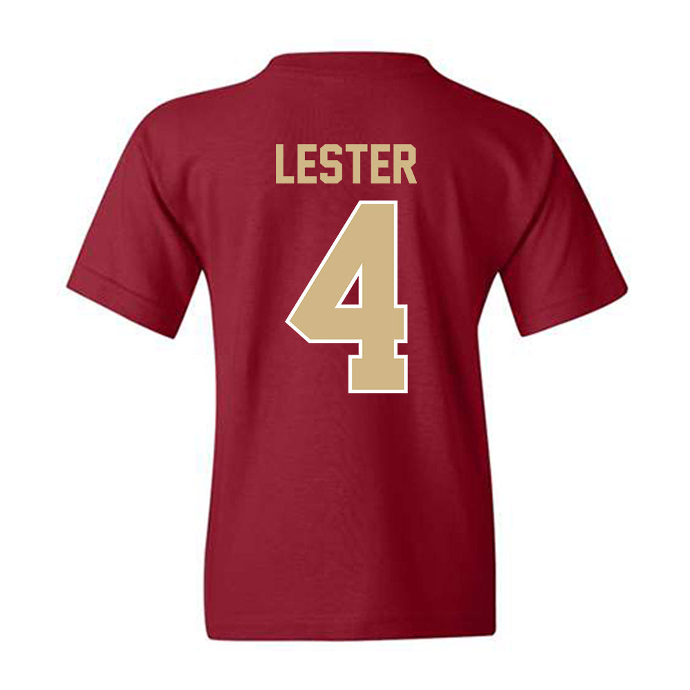 FSU - NCAA Football : Charles Lester - Classic Shersey Youth T-Shirt-1