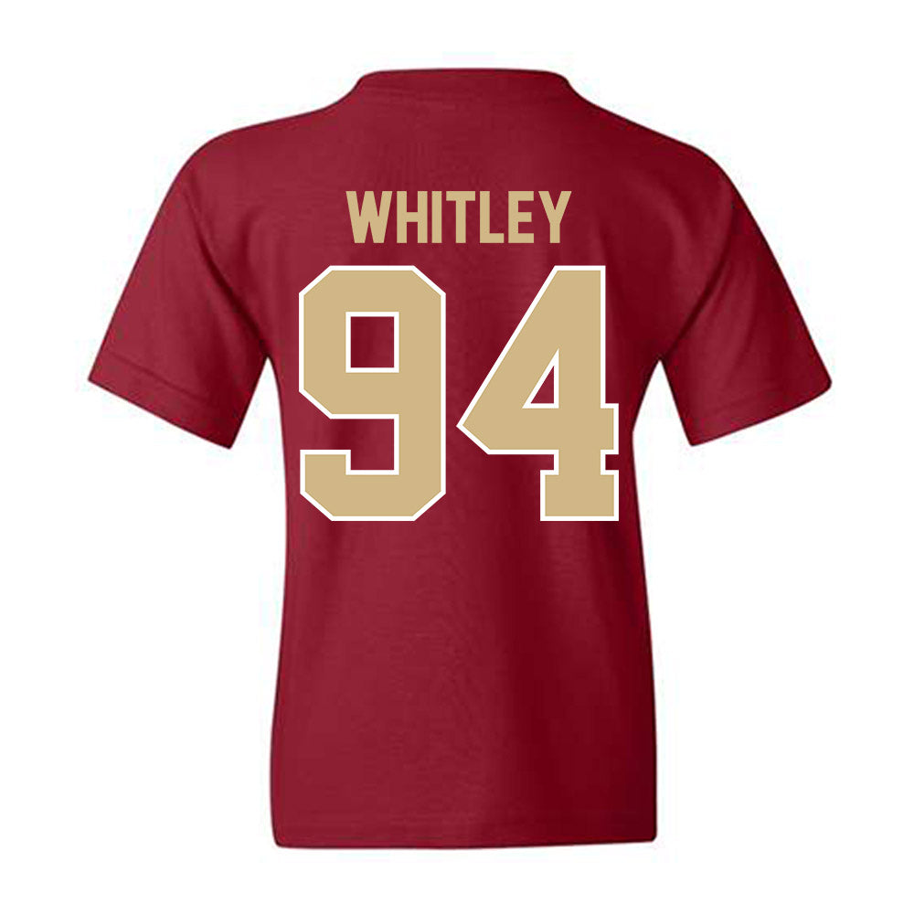 FSU - NCAA Football : Franklin Whitley - Classic Shersey Youth T-Shirt-1