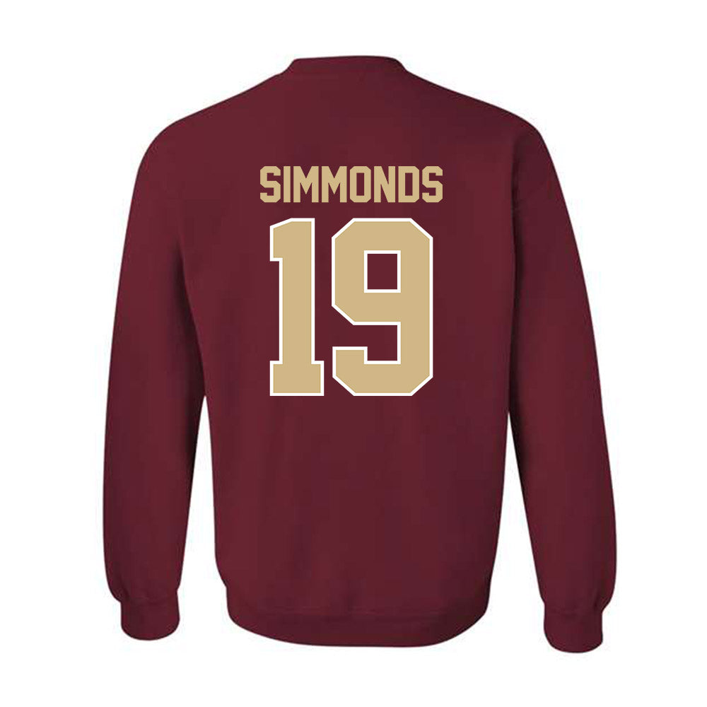 FSU - NCAA Women's Soccer : Kameron Simmonds - Classic Shersey Crewneck Sweatshirt-1