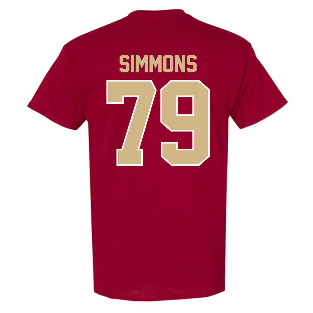FSU - NCAA Football : Lucas Simmons - Classic Shersey T-Shirt-1